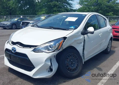2016 Toyota Prius C из США, поврежденный, VIN JTDKDTB30G1590050